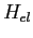$ H_{el}$