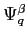 $ \Psi_q^{\beta}$