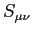 $ S_{\mu \nu}$