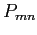 $ P_{mn}$
