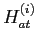 $ H^{(i)}_{at}$