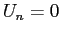 $ U_n = 0$
