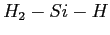$ H_2-Si-H$