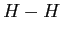 $ H-H$